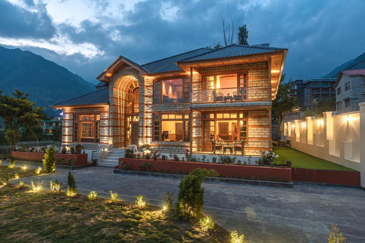 Saffronstays Monarch Manor, Manali - Regal Mansion Exterior foto