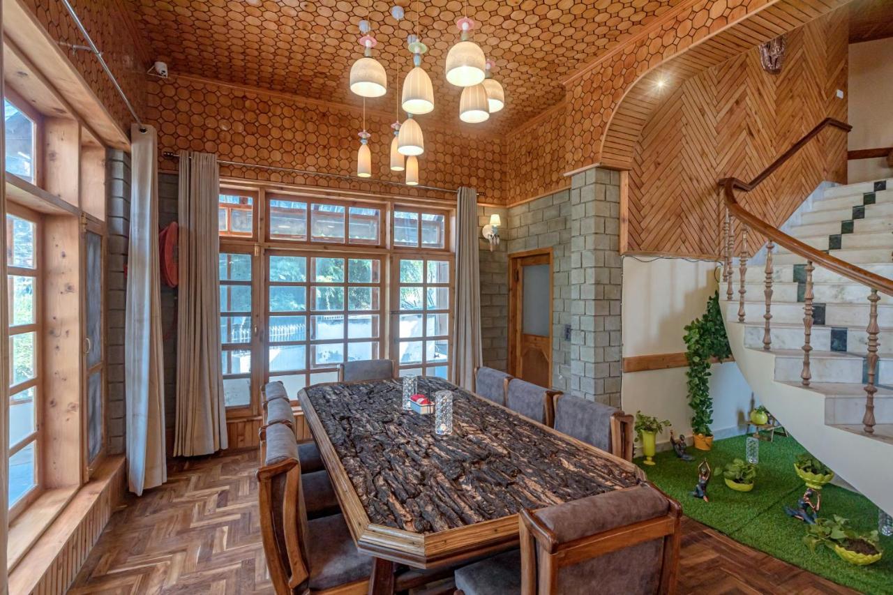 Saffronstays Monarch Manor, Manali - Regal Mansion Exterior foto
