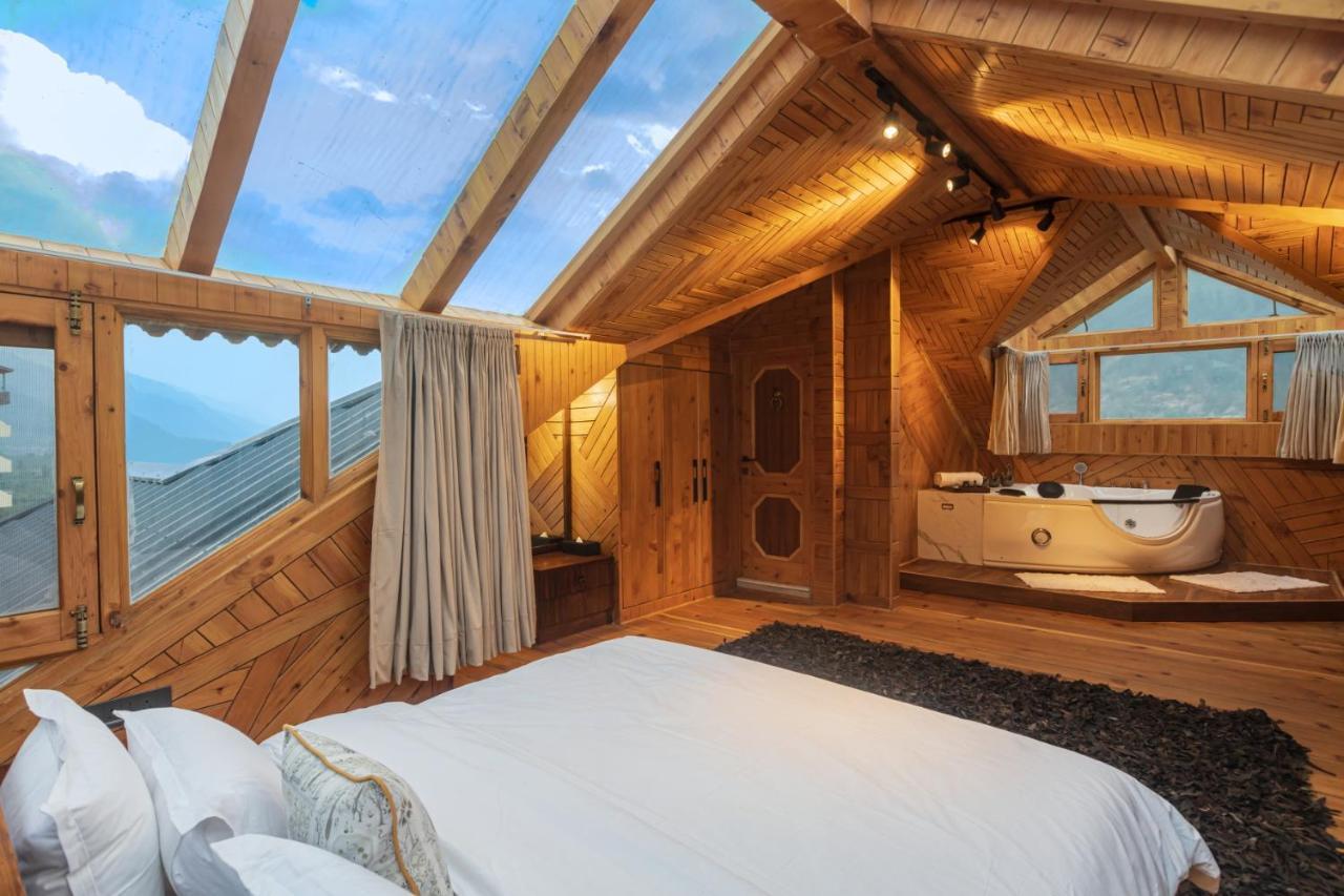 Saffronstays Monarch Manor, Manali - Regal Mansion Exterior foto
