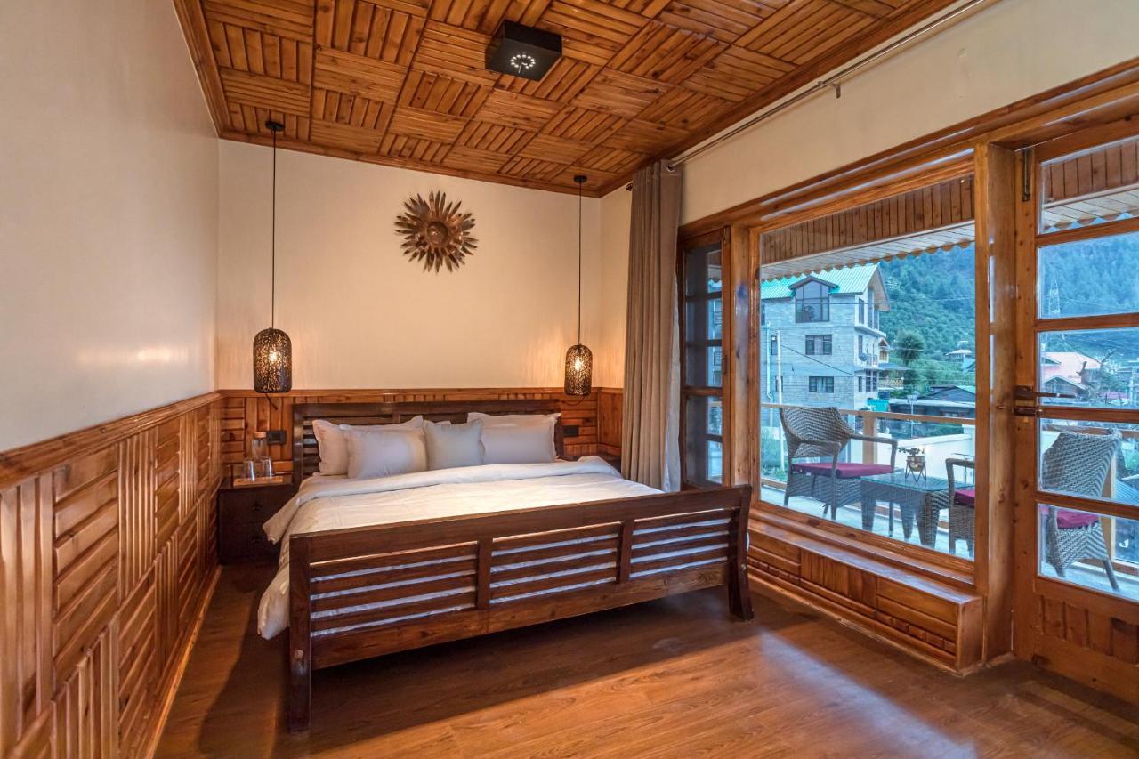 Saffronstays Monarch Manor, Manali - Regal Mansion Exterior foto