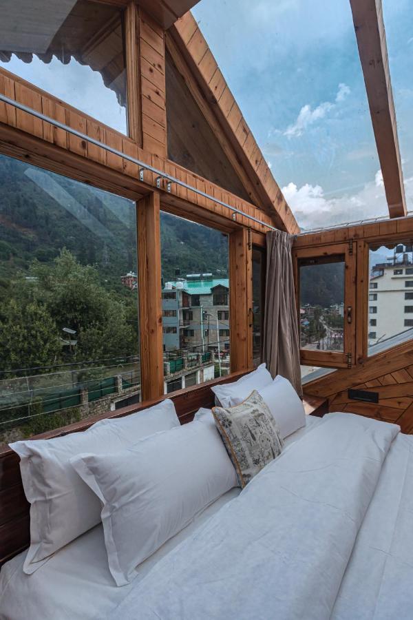 Saffronstays Monarch Manor, Manali - Regal Mansion Exterior foto