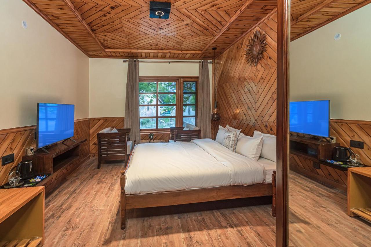 Saffronstays Monarch Manor, Manali - Regal Mansion Exterior foto